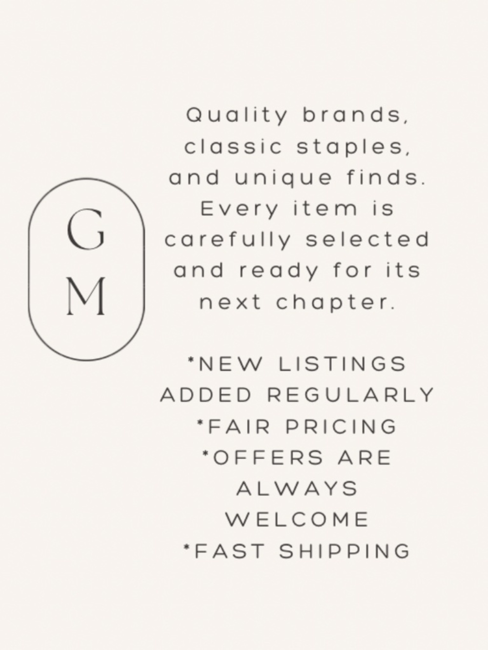 NFS | Curated Designer Closet